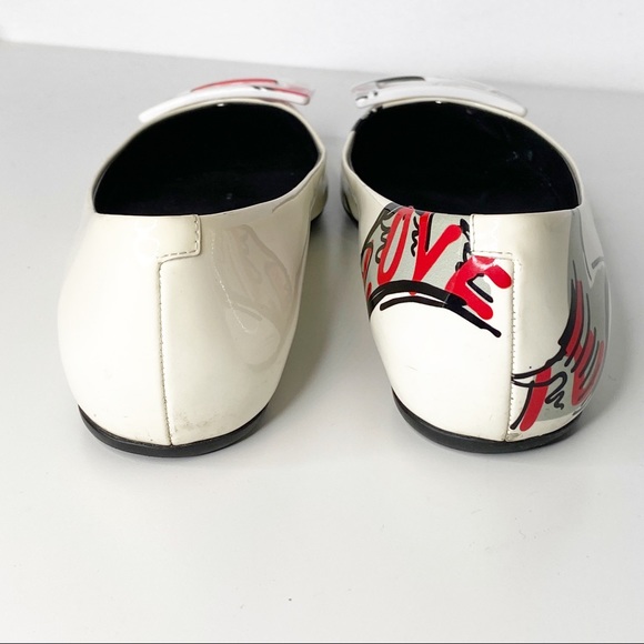 Roger Vivier Gommette Tattoo Love Ballerina flats Size 35.5 Made in Italy - Picture 3 of 7